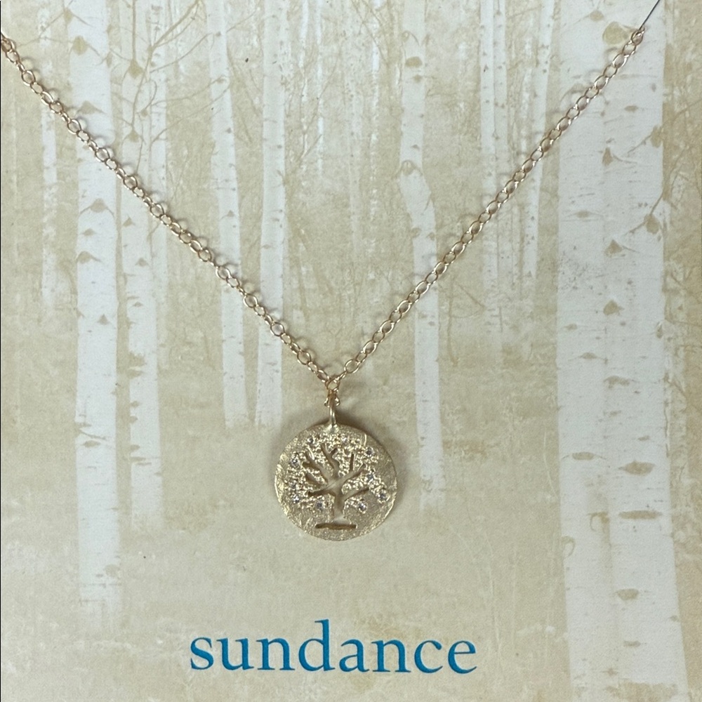 Victoria Cunningham “Arbit Vitae gold diamond necklace”. NWT from Sundance. - Picture 7 of 7